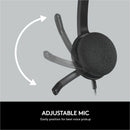 Logitech 981-000507 H340 USB Headset with Noise-Cancelling Mic