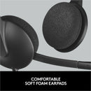 Logitech 981-000507 H340 USB Headset with Noise-Cancelling Mic