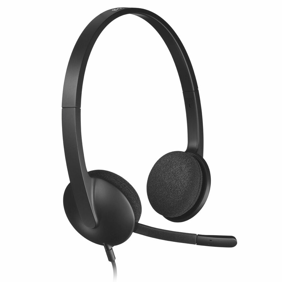 Logitech 981-000507 H340 USB Headset with Noise-Cancelling Mic