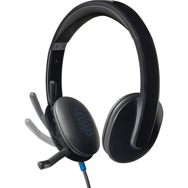 Logitech 981-000510 H540 USB Headset - Stereo - USB - Wired - Over-the-head