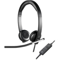 Logitech 981-000518 USB Headset Stereo H650e - Wired - Noise Cancelling