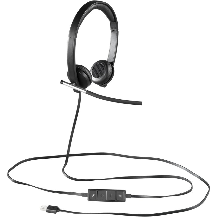 Logitech 981-000518 USB Headset Stereo H650e - Wired - Noise Cancelling