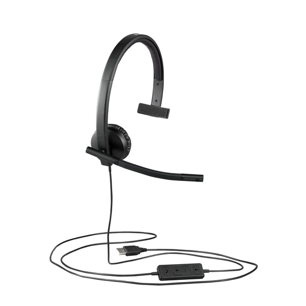 Logitech 981-000570 USB Headset Mono H570e - Wired - Over-the-head