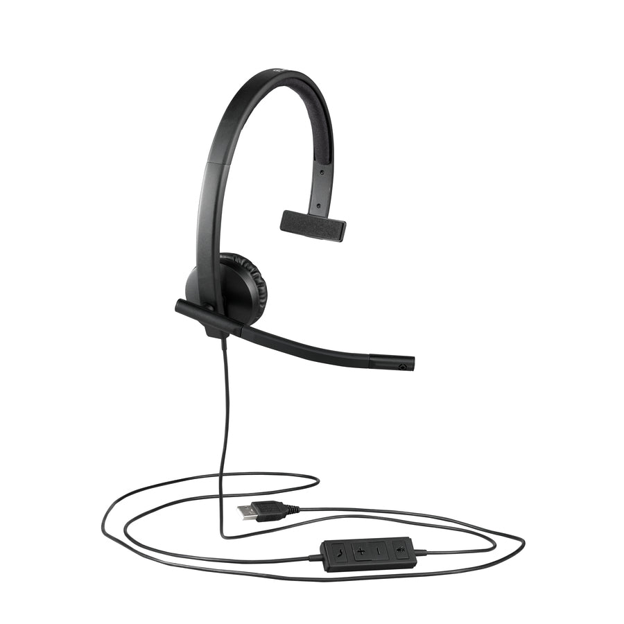 Logitech 981-000570 USB Headset Mono H570e - Wired - Over-the-head