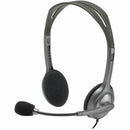 Logitech 981-000612 H111 Dual Plug Computer Stereo Headset - Noise Canceling