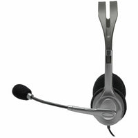 Logitech 981-000612 H111 Dual Plug Computer Stereo Headset - Noise Canceling