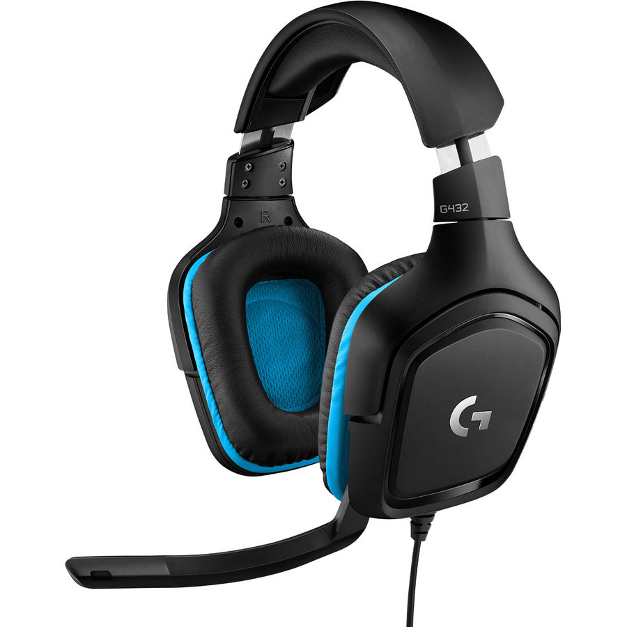 Logitech G 981-000769 G432 7.1 Surround Sound Gaming Headset