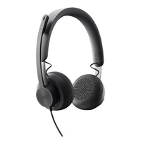 Logitech 981-000876 Zone Wired Noise Cancelling Headset, USB-C