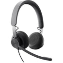 Logitech 981-000876 Zone Wired Noise Cancelling Headset, USB-C