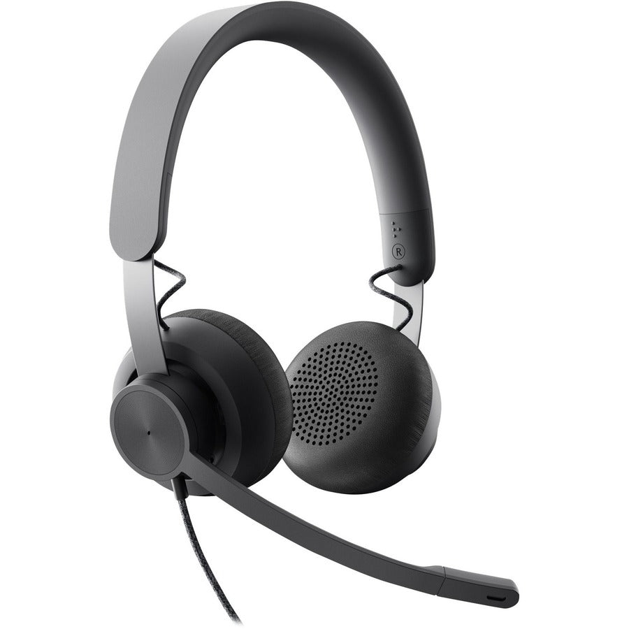 Logitech 981-000876 Zone Wired Noise Cancelling Headset, USB-C