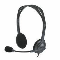 Logitech 981-000999 H111 Stereo Headset with 3.5 mm Audio Jack