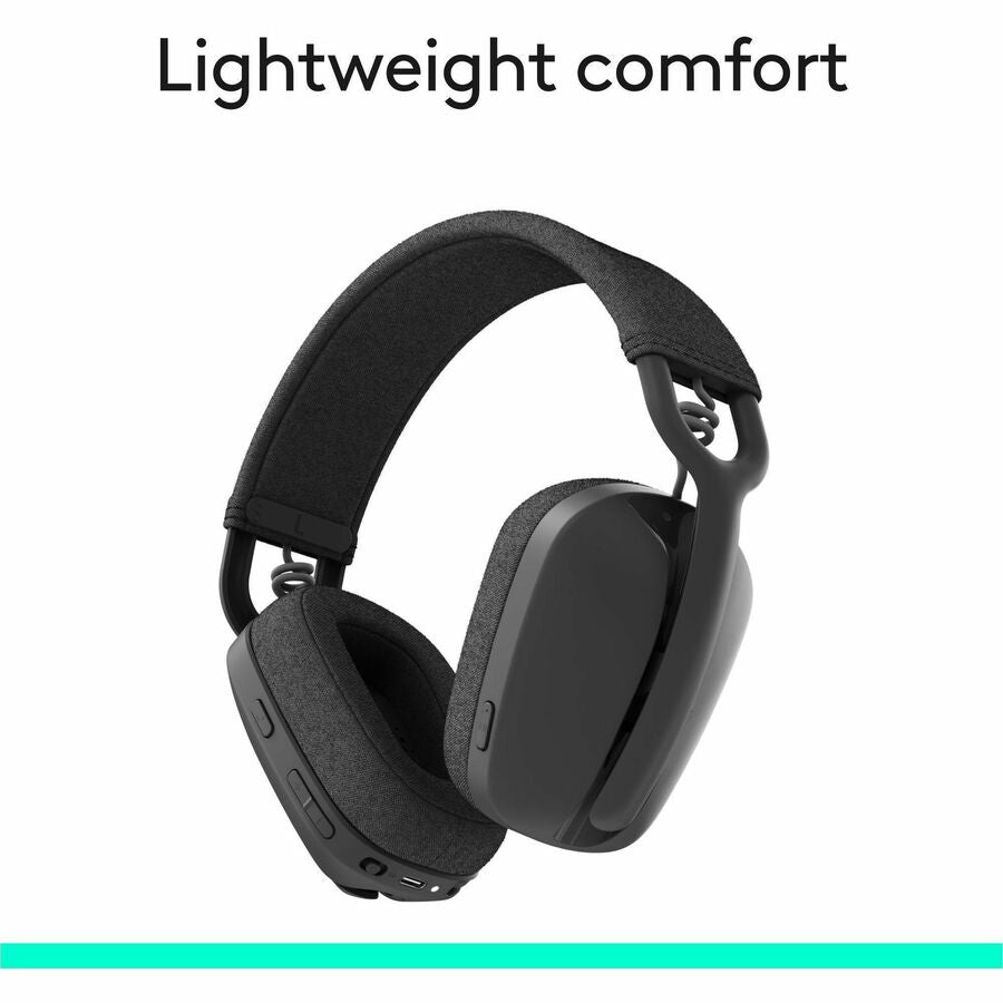 Logitech 981-001256 Zone Vibe 100 Wireless Over Ear Headphones, Noise Canceling