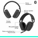 Logitech 981-001256 Zone Vibe 100 Wireless Over Ear Headphones, Noise Canceling