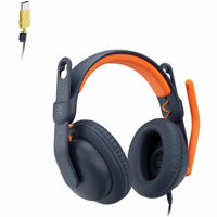 Logitech 981-001378 Zone Learn Headset Stereo USB Type A - Wired - Over-the-ear