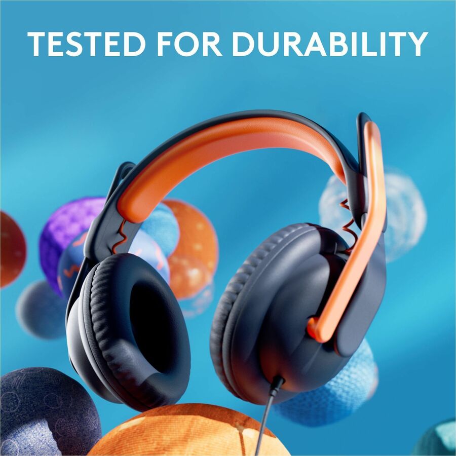 Logitech 981001383 Zone Learn Wired Headset with Microphone - Fit for Kids
