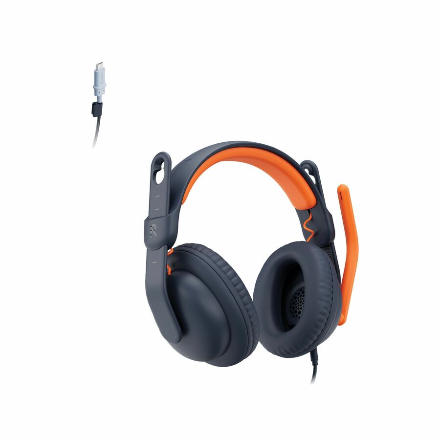 Logitech 981001389 Zone Learn Wired Headset with Microphone - Fit for Kids