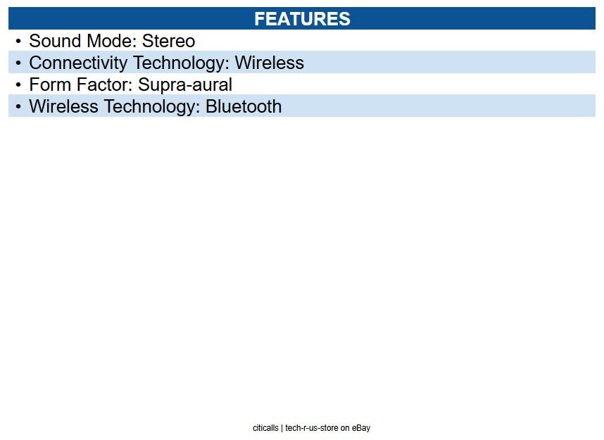Logitech 981-001406 Zone 300 Wireless Bluetooth Headset With Noise-Canceling Mic