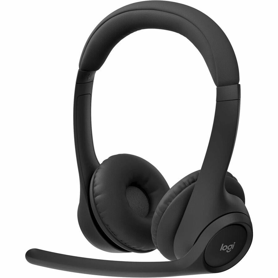 Logitech 981-001406 Zone 300 Wireless Bluetooth Headset With Noise-Canceling Mic