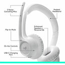 Logitech 981-001416 Zone 300 Wireless Bluetooth Headset With Noise-Canceling