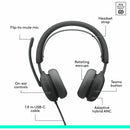 Logitech 981-001608 Zone Wired 2 for Business - Noise Canceling - Headset