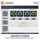 Aviosys IP9850 4 Port Web Pro Power Controller Switch w Auto-Ping Remote Reboot