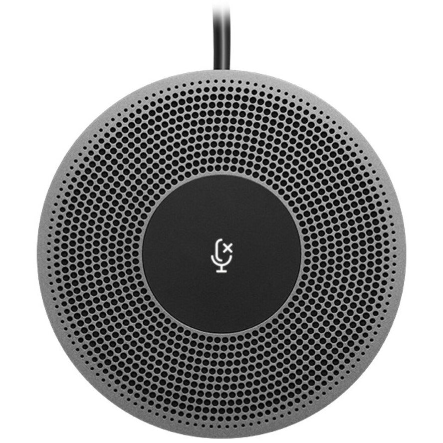 Logitech 989-000405 Expansion mic - Wired - 19.69 ft - Mono - for MeetUp