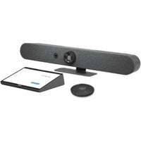 Logitech 991-000533 Rally Bar Mini Room Kit with Rally Bar Mini, Tap CAT5e