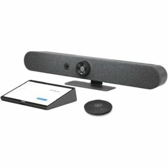 Logitech 991-000533 Rally Bar Mini Room Kit with Rally Bar Mini, Tap CAT5e