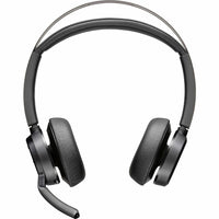 HP Poly 9T9J3AA#AC3 Voyager Focus 2 USB-C-C Headset +USB-C/A Adapter