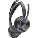 HP Poly 9T9J3AA#AC3 Voyager Focus 2 USB-C-C Headset +USB-C/A Adapter - 4.92 ft