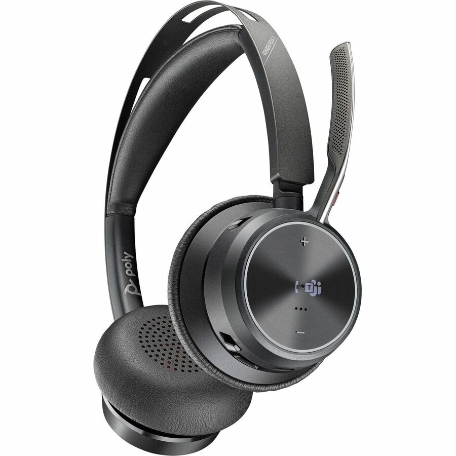 HP Poly 9T9J4AA#AC3 Voyager Focus 2 Microsoft Teams Certified Headset - Black