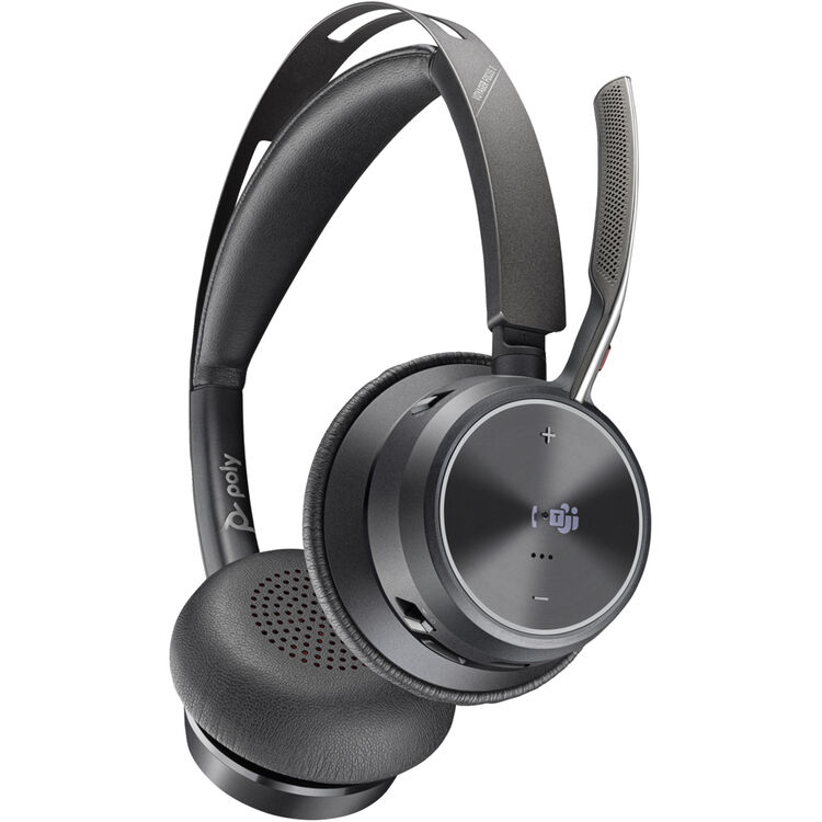 HP Poly 9T9J6AA#AC3 Voyager Focus 2 Microsoft Teams Certified USB-C-C Headset