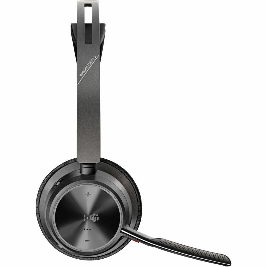 HP Poly 9T9J6AA#AC3 Voyager Focus 2 Headset -MicrosoftTeams Certification -Black