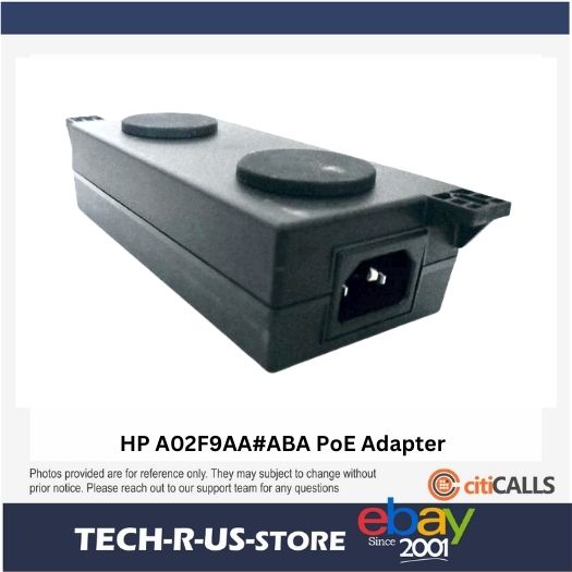 HP Poly A02F9AA#ABA PoE+ Adapter and Cable Kit for use with Studio G62