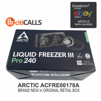 Arctic ACFRE00178A Liquid Freezer III Pro CPU Cooler 240mm 38mm Radiator Black