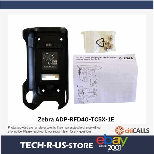 Zebra ADP-RFD40-TC5X-1E RFD40 Sled eConnex Adaptor for TC52ax and TC57 Rugged