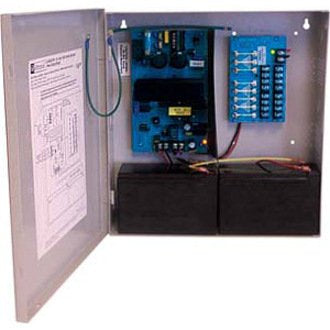 Altronix AL400ULPD8 Power Supply / Charger, 8 Fused Outputs 12/24VDC at 4A BC300