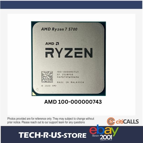 AMD 100-000000743 Ryzen 7 5700 Octa-core (8 Core) 3.70 GHz Processor