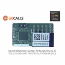 Supermicro AOM-TPM-9670V-S-O Accessory SPI Capable Vertical TPM 2.0 Provisioned
