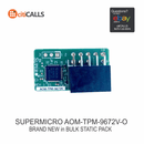 Supermicro AOM-TPM-9672V-O 10-Pin TPM Header TCG 2.0 Compliant Certified Part