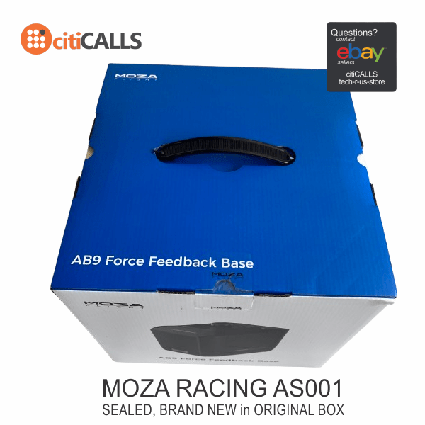MOZA RACING AS001 Game - AB9 FFB BASE Retail - Black