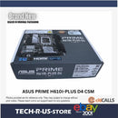 ASUS PRIME H610I-PLUS D4-CSM Motherboard H610 LGA1700 Max.64GB DDR4 Mini ITX