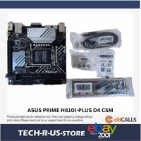 ASUS PRIME H610I-PLUS D4-CSM Motherboard H610 LGA1700 Max.64GB DDR4 Mini ITX