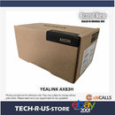 Yealink AX83H Cordless WiFi VoIP Handset 4 SIP Phone BT w Clip Cradle Battery