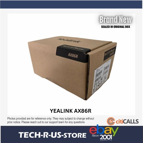 Yealink AX86R Cordless Wi-Fi VoIP Handset Phone