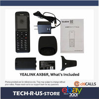 Yealink AX86R Cordless Wi-Fi VoIP Handset Phone