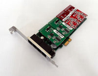 Atcom AXE400P-22 4 Port Analog PCI-E Asterisk Card with 2 FXS 2 FXO