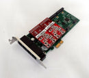 Atcom AXE400PL-02 4 Port Analog PCI-E Asterisk Low Profile Card with 0 FXS 2 FXO