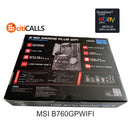 MSI B760GPWIFI B760 GAMING PLUS WIFI Gaming Desktop Motherboard