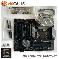 MSI B760GPWIFI B760 GAMING PLUS WIFI Gaming Desktop Motherboard